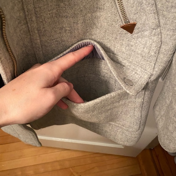 J. Crew Chateau Parka In Italian Stadium-cloth Wool - Picture 3 of 10